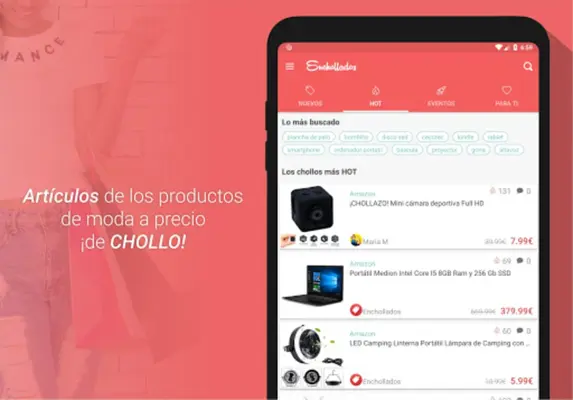 Enchollados - Chollos, Ofertas android App screenshot 1