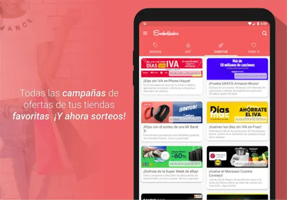 Enchollados - Chollos, Ofertas android App screenshot 2